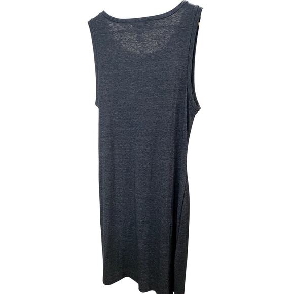 ✨HOST PICK✨Leith Charcoal Gray Ruched Bodycon Tank Dress - Size XL (NWT) - Picture 2 of 8